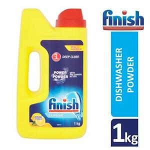  
Finish Dishwasher Powder Classic Lemon Sparkle Detergent Refill 1kg Deep Clean