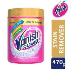  
Vanish Oxi Action Powder Fabric Stain Remover Brightens Colours 470g