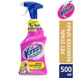  
Vanish Pet Expert Carpet Cleaner Care Odour/Urine Stain Remover Spray 500ml