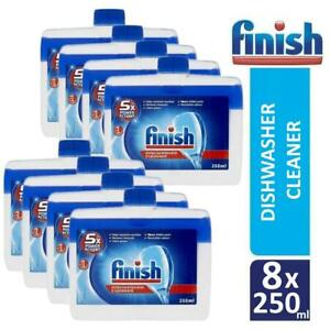  
4 x Finish Dishwasher Cleaner Removes Grease Limescale Twin Pack Total 8 x 250ml