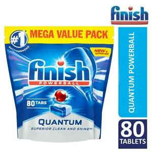  
Finish Quantum Powerball Original Dishwasher Tablets Mega Value Pack Of 80 Tabs