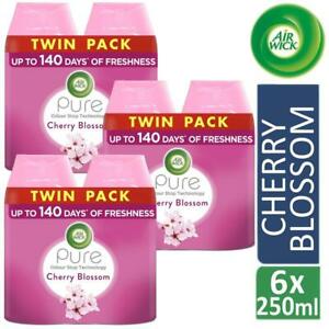  
3 x Air Wick Freshmatic Air Freshener Refill Twin Pack Cherry Blossom 250ml