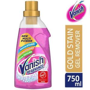  
Vanish Gold Oxi Action Gel Stain Remover Fabric Clothes Colour Safe 750ml