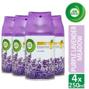  
4 x Air Wick Freshmatic Refill Purple Lavender Meadow 250ml Automatic Spray