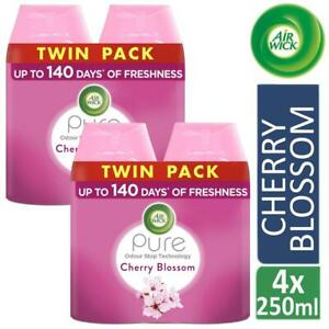  
2 x Air Wick Freshmatic Air Freshener Refill Twin Pack Cherry Blossom 250ml