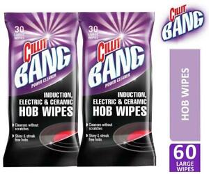  
2 x Cillit Bang Power Cleaner Induction, Electric & Ceramic Hob Large 30 Wipes