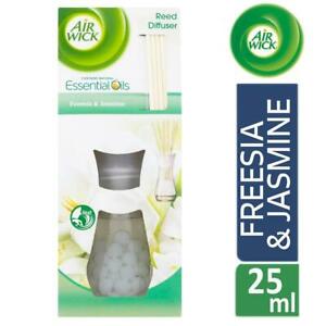  
Air Wick Reed Diffuser Air Freshener Essential Oils Freesia & Jasmine 25ml