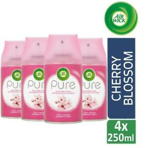  
4 x Air Wick Freshmatic Max Refill Automatic Spray Pure Cherry Blossom 250ml