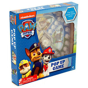  
Paw Patrol Pop Up Game