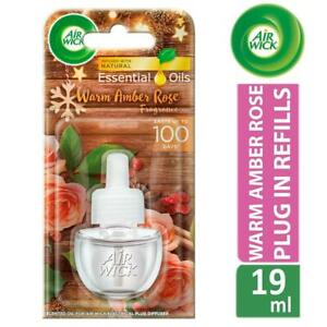  
Air Wick Air Freshener Electrical Plug In Refill Warm Amber Rose Scent 19ml