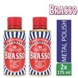  
Brasso Liquid Metal Polish For Brass Copper Stainless Steel & Pewter 175ml