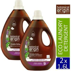  
2 x Botanical Origin Eco Laundry Detergent Fresh Jasmine & Lavender 1.6 L