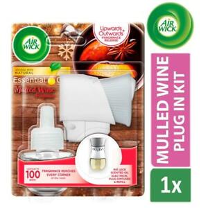 Air Wick Electrical Plug In Kit Mulled Wine Scent  1 Gadget + 1 Refill 19ml