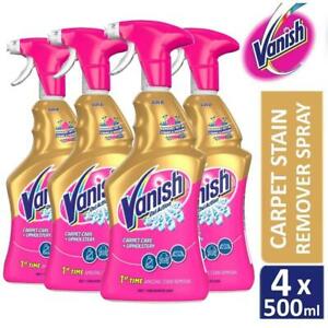  
4 x Vanish Gold Oxi Action Carpet Cleaner & Odour Stain Remover Spray 500ml