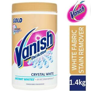  
Vanish Gold Powder Fabric Stain Remover Crystal Whites 1410g With Oxi Action