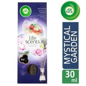  
Air Wick Life Scents Reed Diffuser Mystical Gardens 30ml Lasts For Weeks
