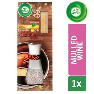  
Air Wick Reed Diffuser Air Freshener With Essential Oils Mulled Wine Scent 30ml