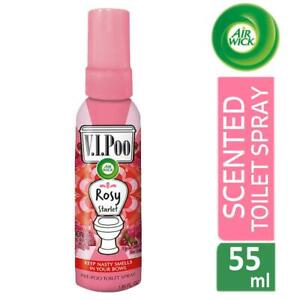  
Air Wick VIPoo Rosy Starlet Toilet Spray Air Freshener 55ml With Essential Oil