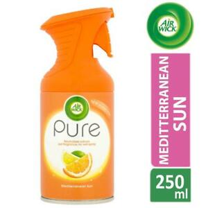  
Air Wick Pure Air Freshener Spray 250ml Mediterranean Sun Neutralises Odours