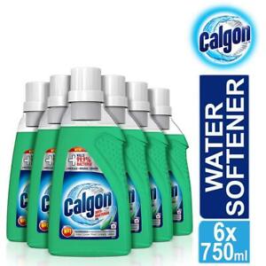  
6 x Calgon 3in1 Limescale AntiBacterial Gel Washing Machine Water Softener 750ml