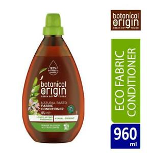  
Botanical Origin Eco Fabric Conditioner Orange Blossom & Citrus Leaves 960 ml