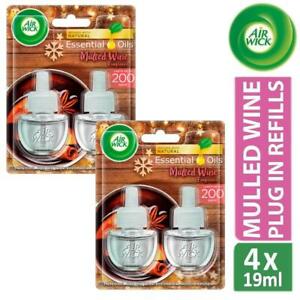  
2 x Air Wick Air Freshener Electrical Plug In Refills Mulled Wine Scent 2 Pack