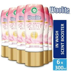  
6 x Woolite in Wash Scent Booster Rose Garden Red Fruits & Powdery Musk 300ml