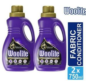  
2 x Woolite Dark Fabrics & Denim Laundry Protection Liquid Detergent 750ml