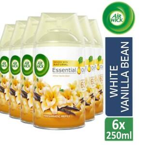  
6 x Air Wick Freshmatic Max Refill Automatic Spray White Vanilla Bean 250ml