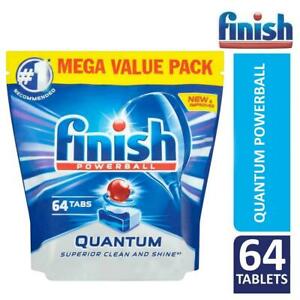  
Finish Powerball Quantum Original 64 Dishwasher Tablets Mega Value Pack