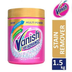  
Vanish Oxi Advance Laundry Booster Stain Remover Powder 1.5kg Chlorine-Free