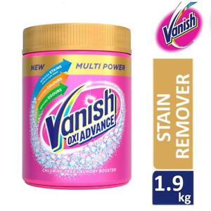  
Vanish Oxi Advance Laundry Booster Stain Remover Powder 1.9kg Chlorine-Free