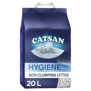  20L Catsan Hygiene Non Clumping Cat Litter 20 Litres (4 x 5 Litre) Kitten Litter