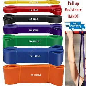  
Resistance Bands Pull Up Heavy Duty Set Assisted Exercise Tube Home Gym Fitness