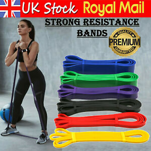  
Strong Loop Resistance Bands Heavy Duty Exercise Sport Latex Fitness Gym Yoga UK