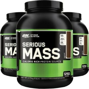  
Optimum Nutrition Serious Mass Weight Gainer Muscle Mass Protein Powder 2.7kg