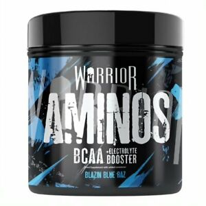  
Warrior Aminos 30 Servings Amino Acids Powder Intra & Stim Free Pre Workout BCAA