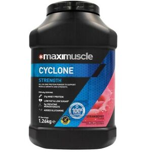  
Maximuscle Cyclone Protein Powder 1.26kg Whey Protein Gym Workout Bodybuilding