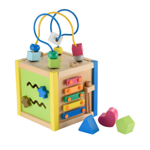  
Early Learning Centre Mini Wooden Activity Cube