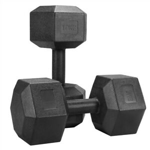  
2x5kg/7.5kg/10kg Dumbbell Set Hexagon Dumbbell Home Exercise Workout Weight