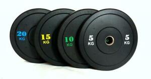 Bumper Weights Plates 5kg 10kg 15kg 20kg Gym Weightlifting Crossfit Fitness