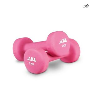  
JLL® Neoprene Coated Dumbbells 1-5kg Pairs, Aerobic, Free Weights, Fitness