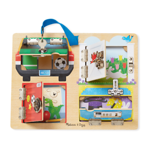  
Melissa & Doug Lock and Latch Board