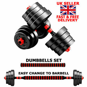  
40KG/30KG Dumbbell Barbell Set – Bodybuilding Weight Workout Dumbbells Exercise