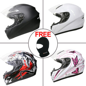  LEOPARD Motorcycle Helmet Full Face Scooter Crash Motorbike Helmets
