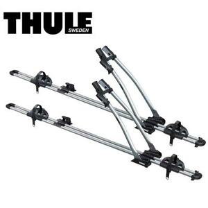  
Thule Freeride 532 Roof Rack Top Mount Bike Stand Holder Carrier x2 Two 1746077
