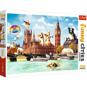  
Trefl – Funny Cities Dogs In London 1000pc Puzzle