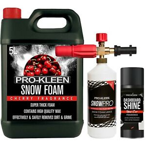  
ProKleen Snow Foam Lance Cannon Gun Karcher Compatible 5L Shampoo Wash Detailing