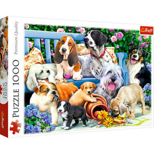 
Trefl – Dogs In The Garden 1000pc Puzzle