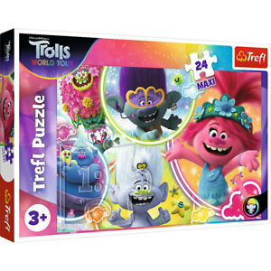  
Trefl DreamWorks Trolls World Tour Maxi Puzzle – 24pcs.